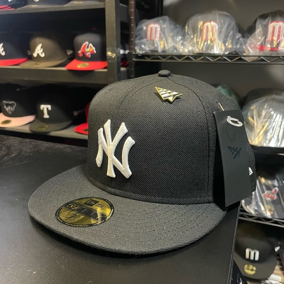 NEW ERA X PAPER PLANES - MLB - New York Yankees 59FIFTY Fitted Cap - Bla… - Picture 6 of 9